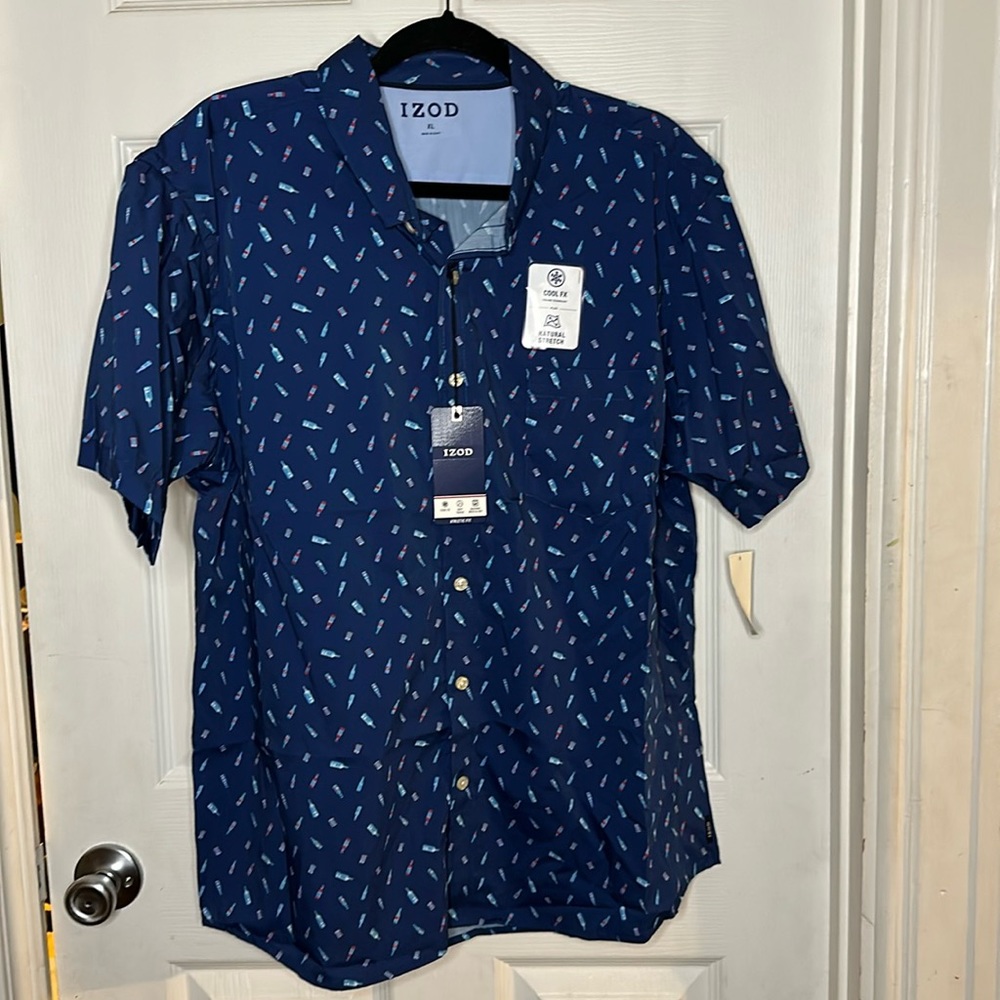 Izod Cool Fx Natural Stretch Athletic Fit size : XL